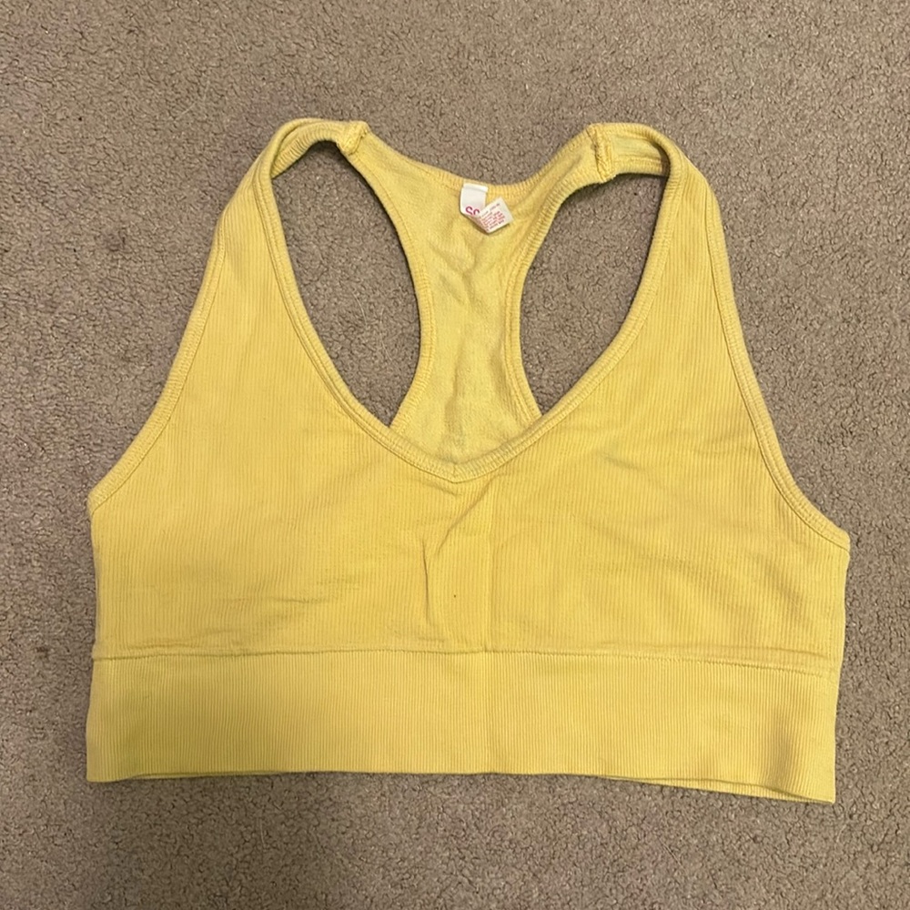 Yellow Bralette